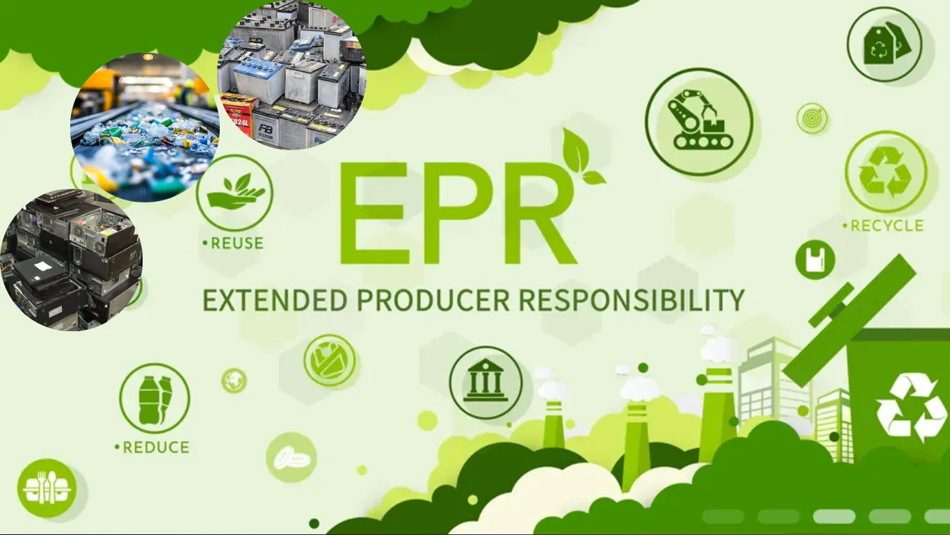 E-waste and plastic packaging EPR obligations compared
